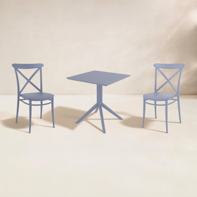 Farrah 28" Patio Bistro Set