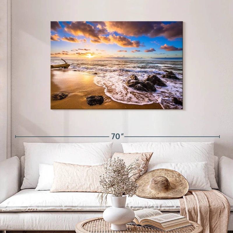 Gillard North Shore, plage d'Oahu, H 30 po x l 45 po