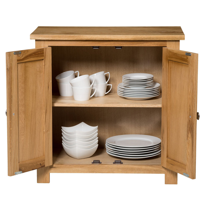Farris 6 Pair Solid Wood Shoe Storage Cabinet