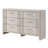 1pc Contemporary Dresser&Chest Mist Wooden Furniture