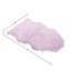 Tapis rose en fausse fourrure à poils longs lavable-842999713