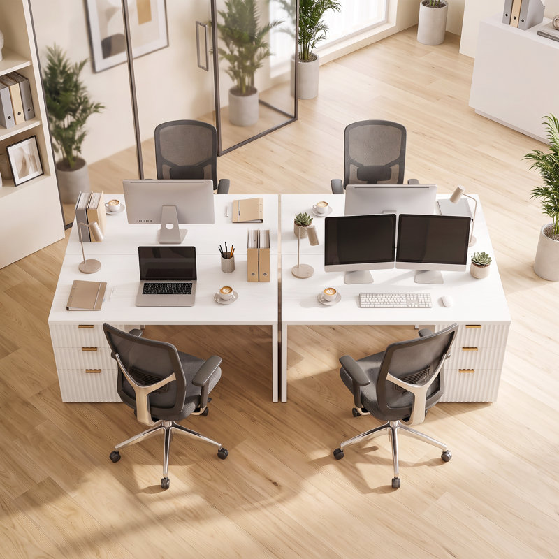 Modular MDF Computer Desk