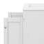 Meuble-lavabo 24 po avec lavabo, meuble-lavabo simple moderne avec deux tablettes de rangement, unité de rangement durable pour salle de bain-639950118