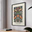 William Morris, reproduction d'art encadrée XC III-1809603087-1809603084