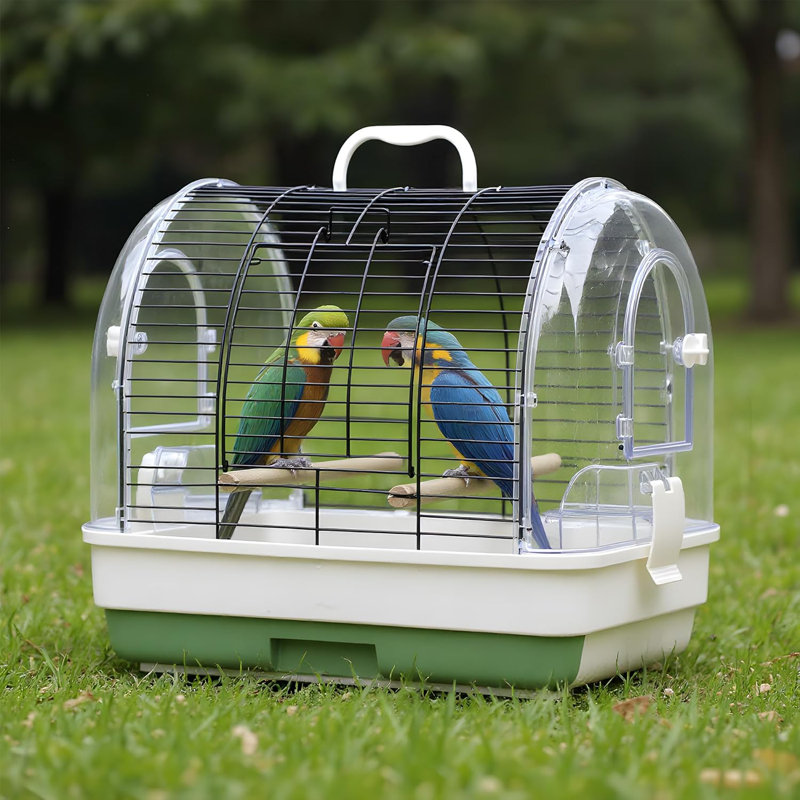 36cm Plastic / Acrylic Travel Bird Cage