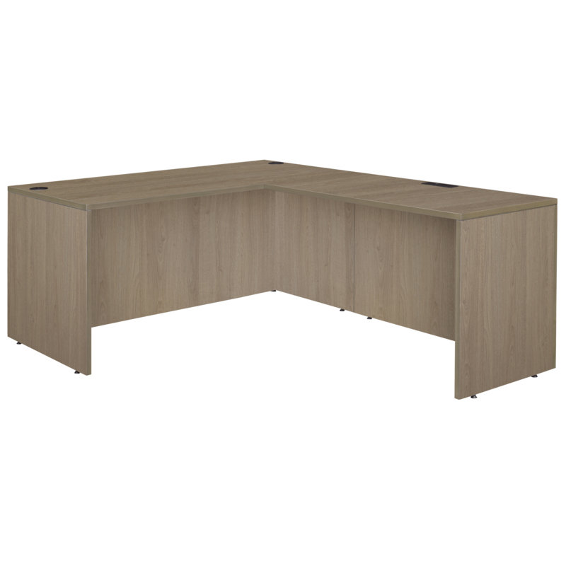 Crédence d'angle Nevjana, 29" H x 71" W x 77" D, Noble Oak