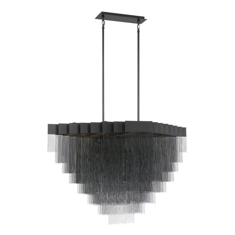 Bloomfield 22 - Light Dimmable LED Geometric Chandelier