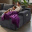 Canapé modulaire en forme de U 94,5 po à assise profonde et sans assemblage, confort moelleux en nuage-129498576