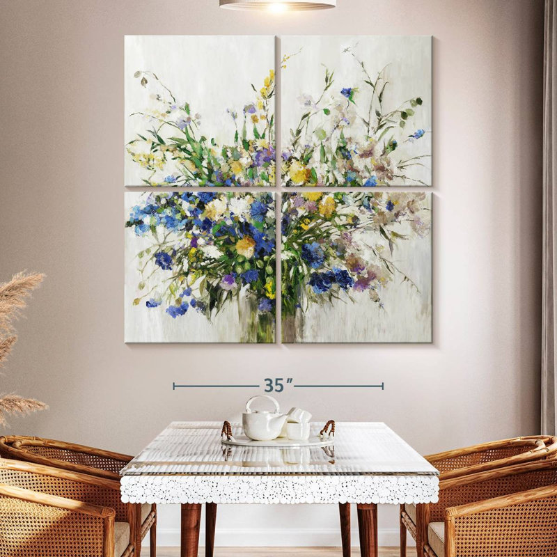Harnek Wild Flower Bouquet, 38" H x 38" W