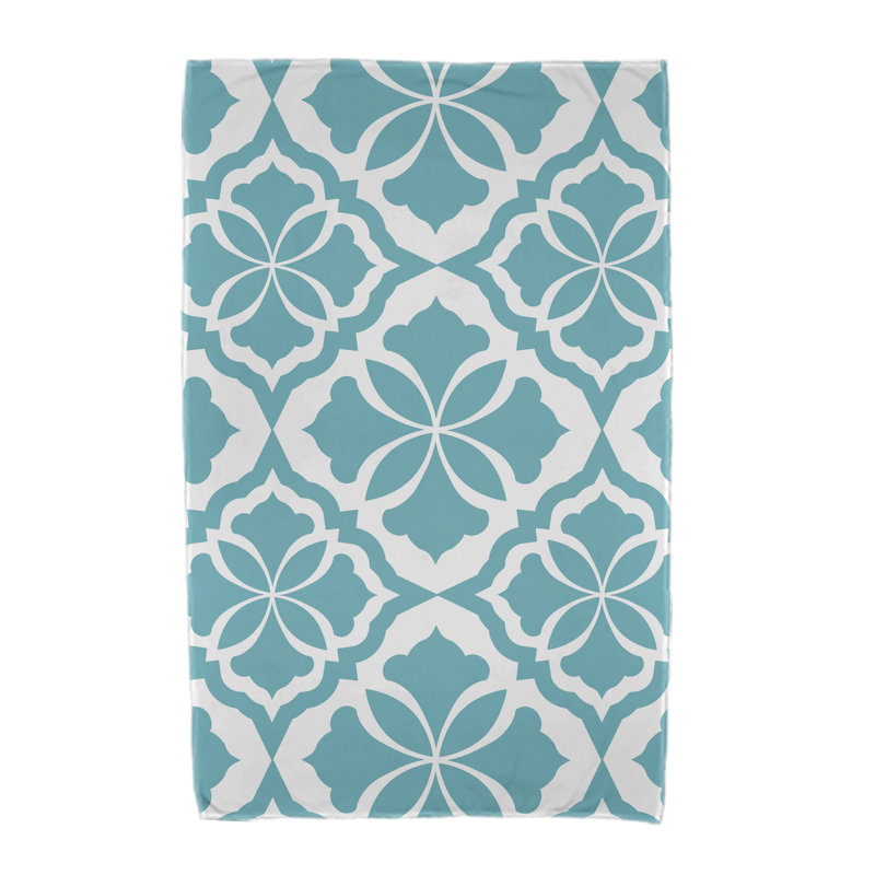 Ceylon Beach Towel, Turquoise