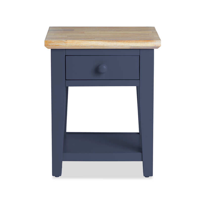 Decatur End Table, Navy Blue