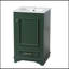 Meuble-lavabo de salle de bain avec lavabo en céramique, porte à fermeture et tablette réglable-160835124