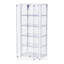 5-shelf Display Curio Cabinet with LED Lighting-115881978