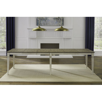 Chanequa Butterfly Leaf Solid Wood Dining Table