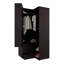 Armoire Wenge avec rangement ouvert et 2 tiroirs-118043138