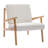 Banan Boucle Upholstered Armchair-1529880002