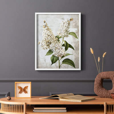 FLORAL Series CCLIX  -Premium Framed Print -Ready to Hang - No Nails Required