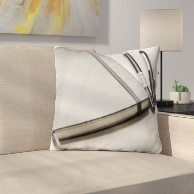 Microsuede Reversible Throw Pillow
