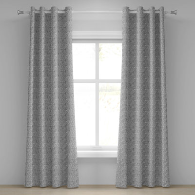 Sateen Blackout Curtains / Drapes Pair