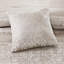 7 pièces pour très grand lit - lit de luxe en chenille taupe