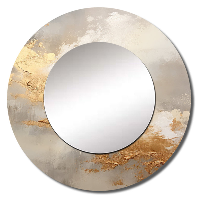 Miroir mural décoratif Seona, 29 po x 29 po