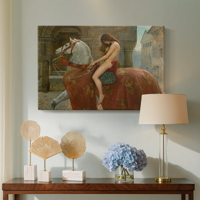 John Collier "Lady Godiva" - Museum Quality Gallery Wrapped Canvas Wall Art