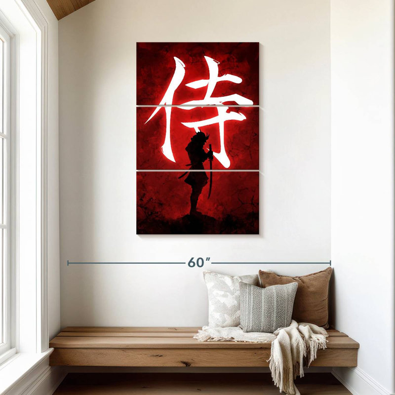 Leisha Samurai On Red