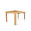 Table basse de patio en teck 47 po x 24 po