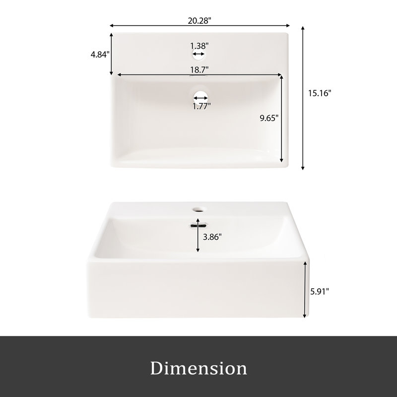 Meuble-lavabo de 20 pouces avec lavabo en céramique et beaucoup de rangement - idéal pour les petites salles de bain, Vert