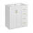 Freestanding Vanity Set with 3 Drawers-1526545996