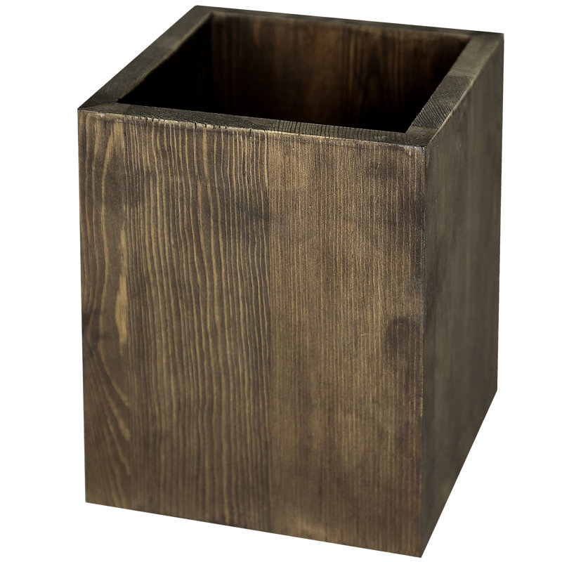 Pot à ustensiles de cuisine en bois