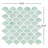 10.5'' W x 10.5'' L Vinyl Peel and Stick Mosaic Tile