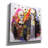 Epic Graffiti 'American Gothic Bones'  by Ivan Negrete Canvas Wall Art, 18" x 18"-718053370