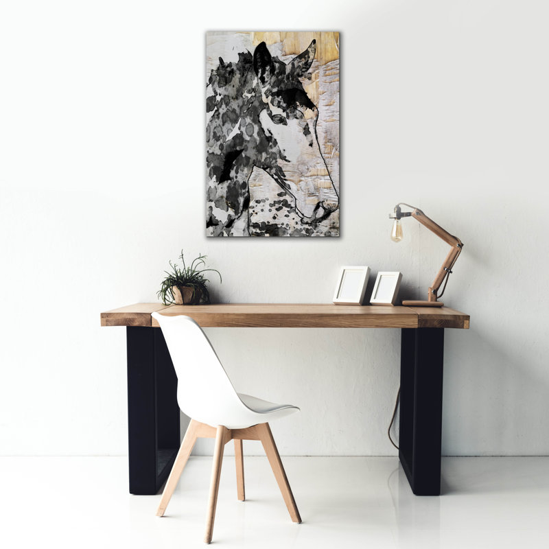 «ACTION» par Irena Orlov, art mural sur toile, H 40 po x l 26 po x P 1,5 po