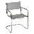 Mart Stam Cantilever Armchair Arm Chair w/ Chrome-Plated Steel Frame (Various Bonded Leather Colors)-1624371525