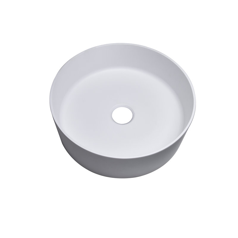 Lavabo de salle de bain RBROHANT 15,75, Blanc