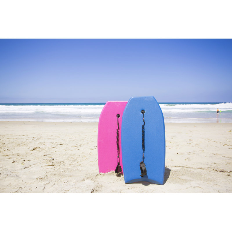 Boogie Boarding - Photographie sur toile tendue, L 12 po x H 8 po