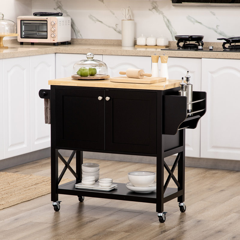 Kitchen Island, Black