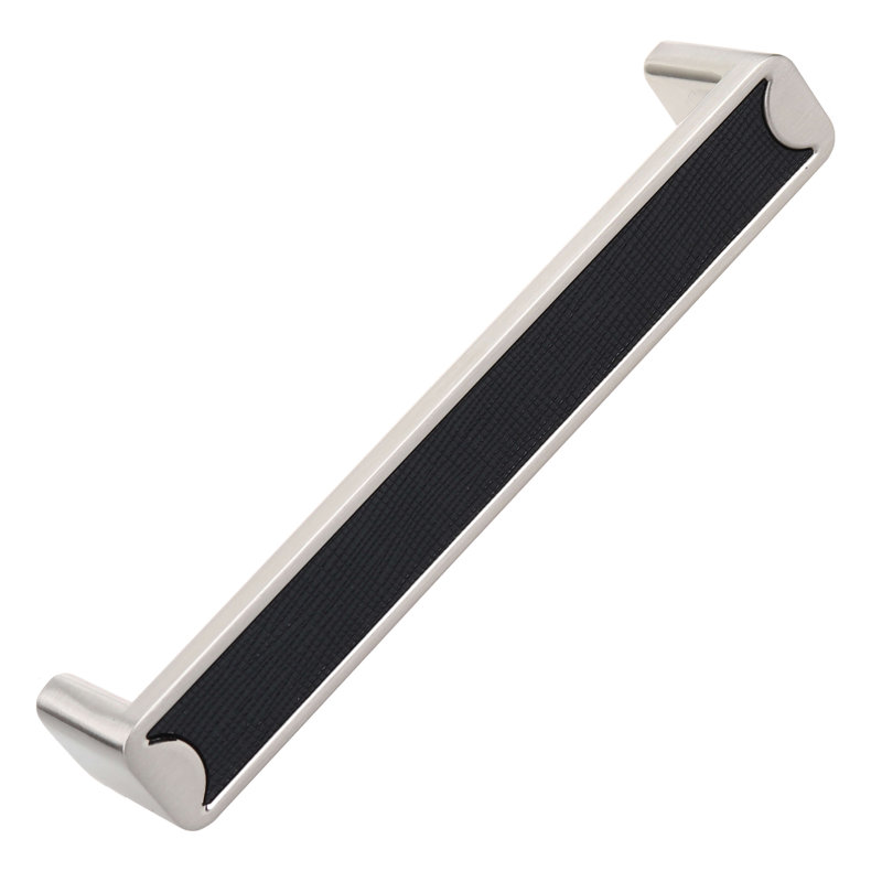 Ensemble de poignées de barre, Nickel satiné, 3.75", 10