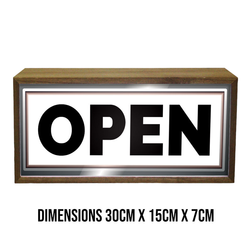 Roz 15cm LED Sign
