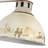 Kinsley 4-Light Vanity Light in Aged Galvanized Steel with Antique Black Iron-577173542