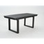 Ensemble de salle à manger 7 pièces en PEHD avec table de patio résistante aux intempéries et 6 chaises avec accoudoirs