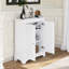 Buffet moderne en bois 26,2 "avec tablette réglable