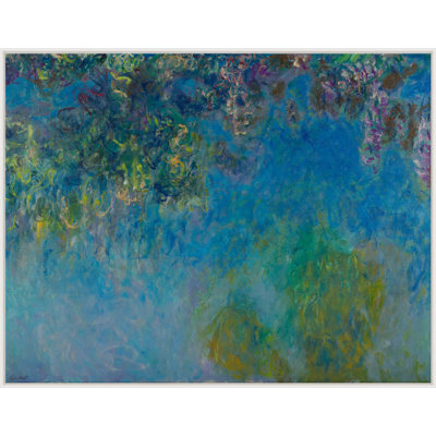 Claude Monet " Wisteria Cira 1925 " by Claude Monet