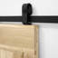 Favian Double Bi-Folding System Solid Oak Barn Door-1306324312