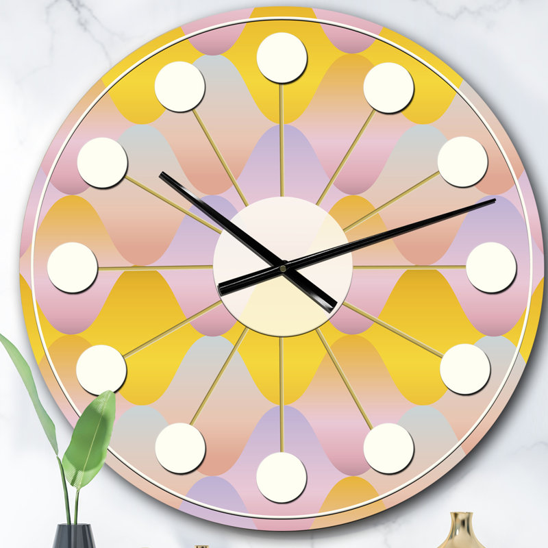 Horloge murale Golden Mid, Surdimensionné