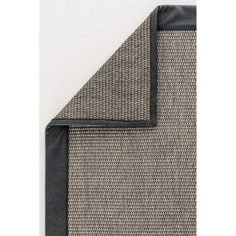 Rasheen Solid Colour Machine Made Indoor / Outdoor Area Rug, Rectangle 5'3" x 8'2"