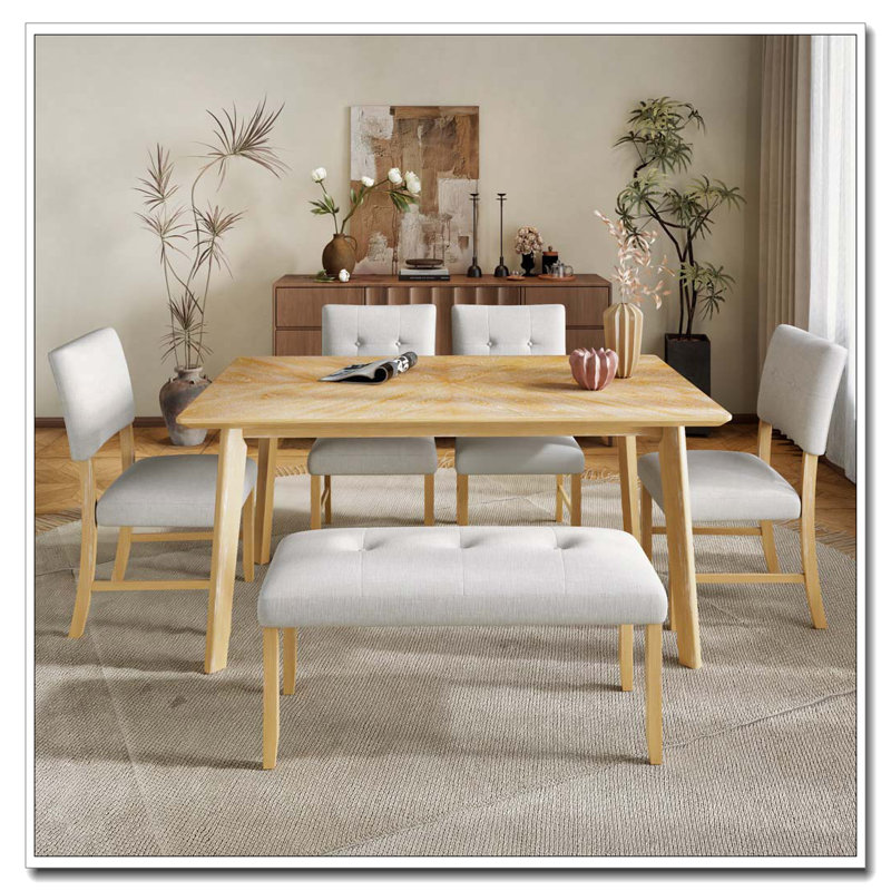 6 Piece Dining Room Table Set