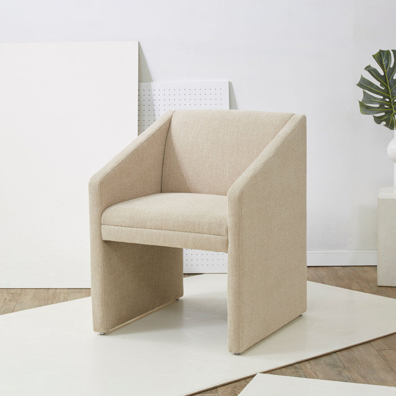 Fauteuil Dimeo, Lin beige