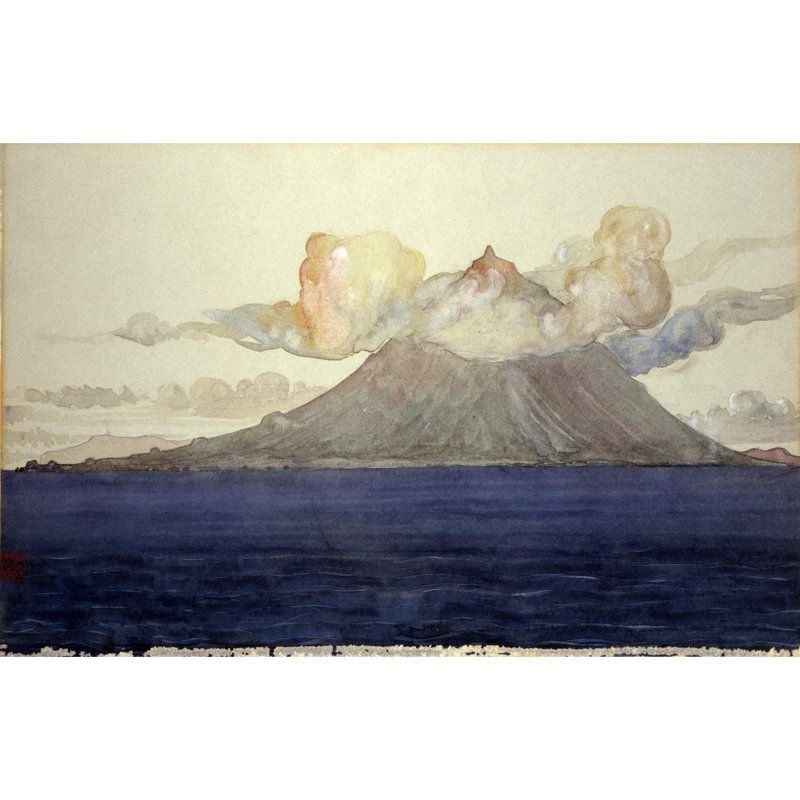 Mont Pico, îles des Açores (1905)